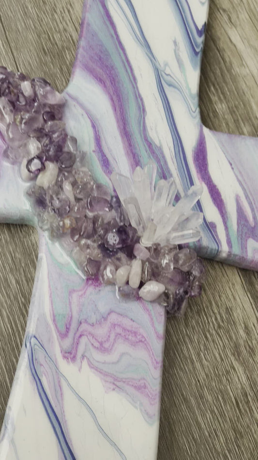 Amethyst Cross