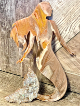 Load image into Gallery viewer, Brown Crystal Mermaid