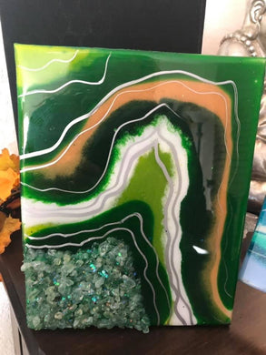 Emerald Isle Geode