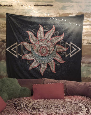 Moon and Sun Tapestry
