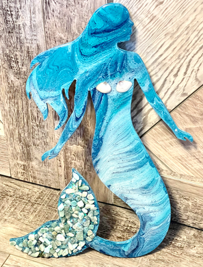 Blue Crystal Mermaid