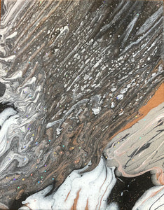 Modern pour painting