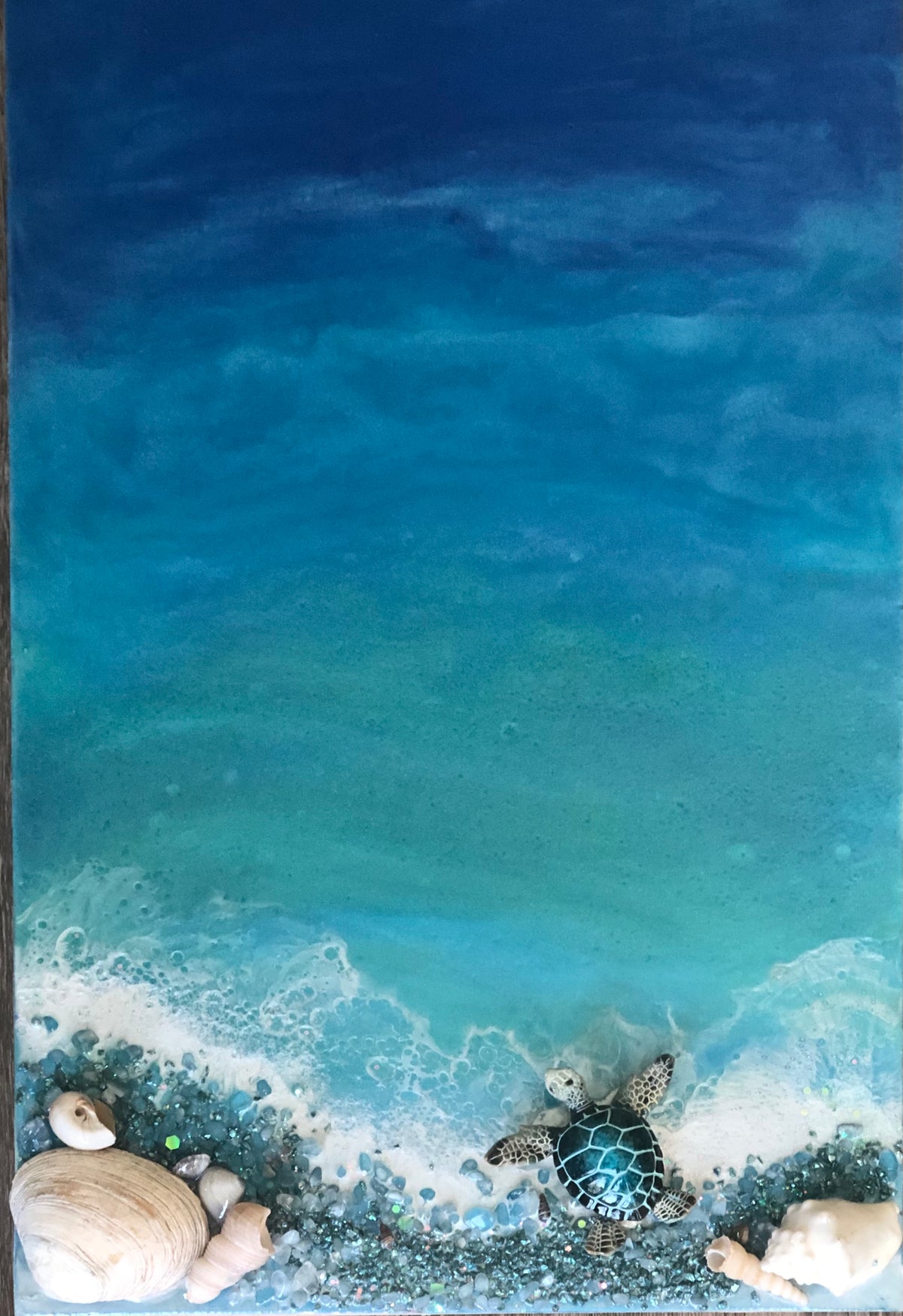 Turtle Ocean painting
