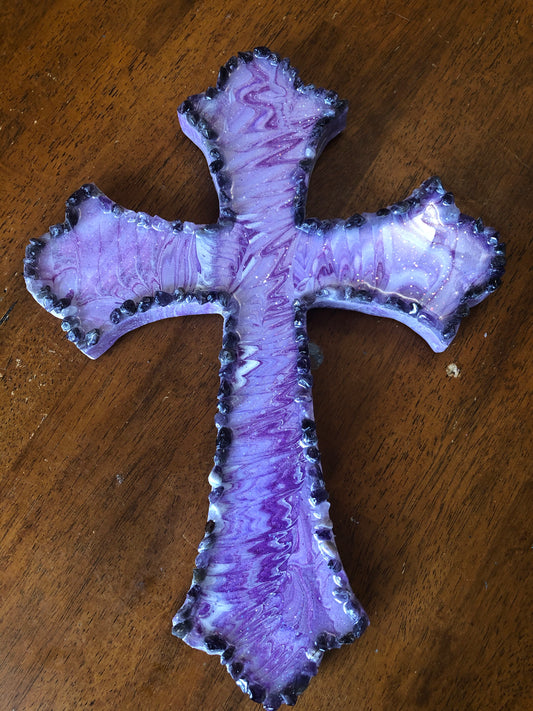 Amethyst crosses