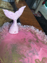 Load image into Gallery viewer, Rose quartz mermaid resin tray