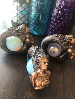 Mermaid with Opalite sphere