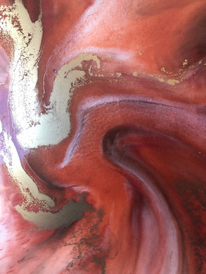 Palm Springs resin Painting