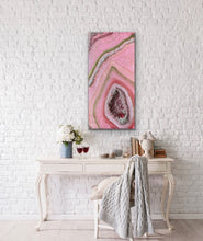 Load image into Gallery viewer, Pink Dreams resin painting