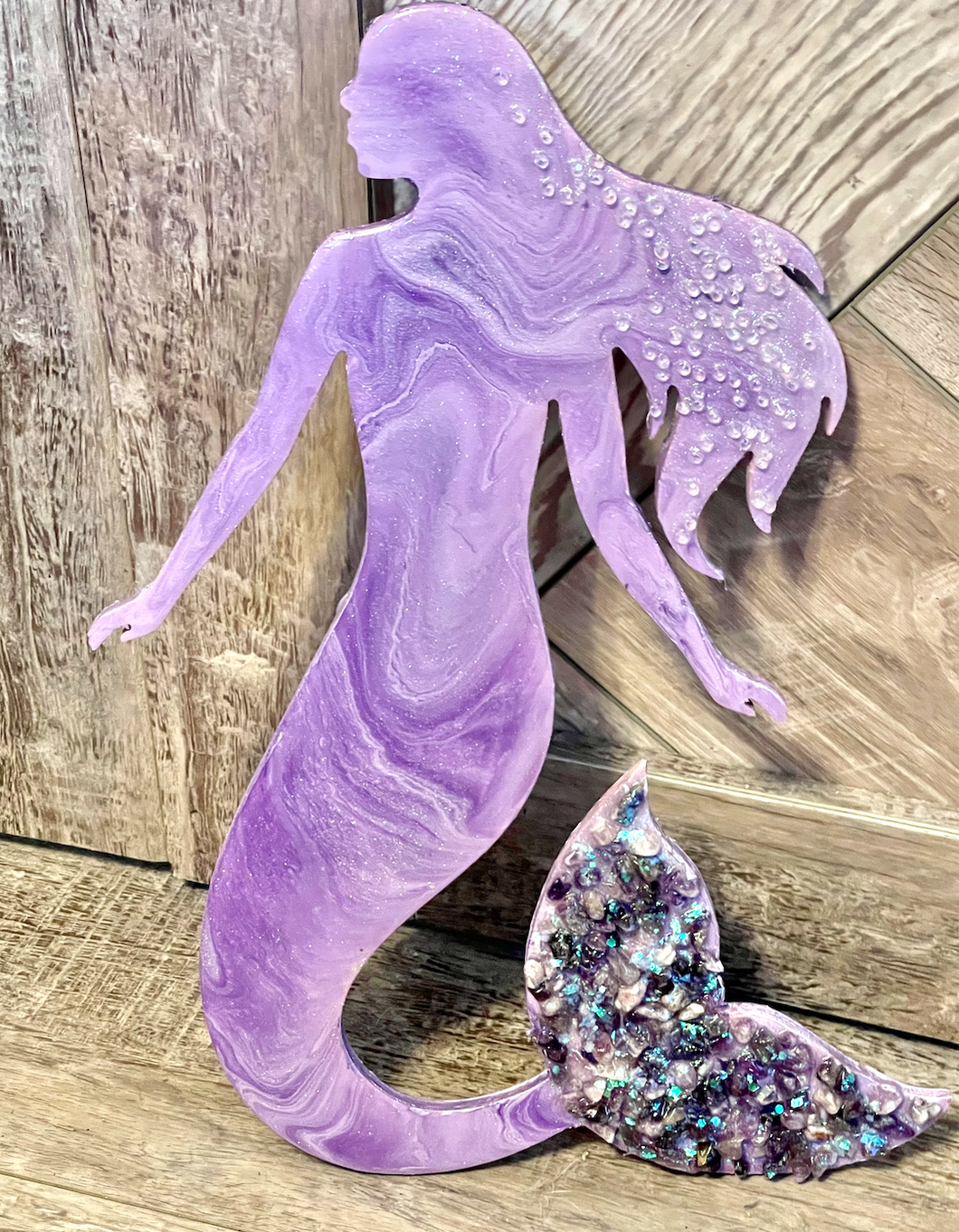 Purple Amethyst Mermaid