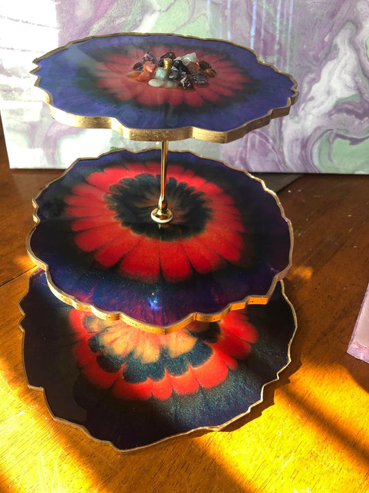 Tiered Resin Tray